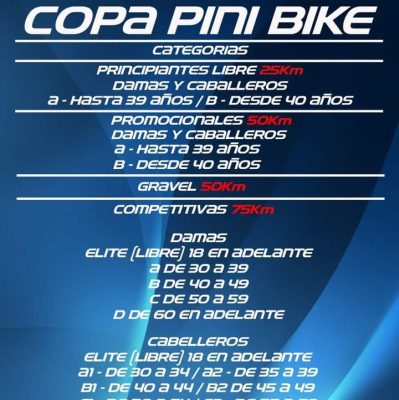 Copa Pini Bikes - 3° Edición