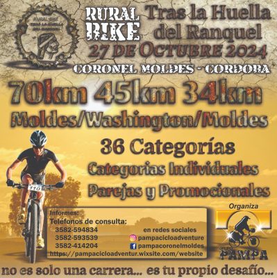 Tras la huella del Ranquel Rural Bike 2024