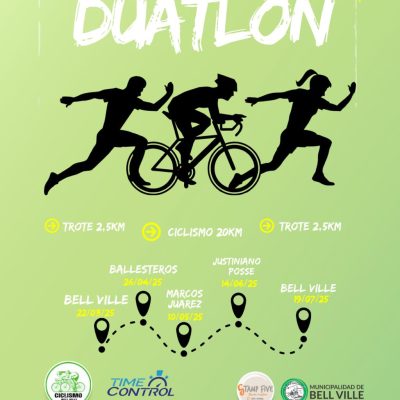 Bell Ville es la 1° fecha del Campeonato Duatlon