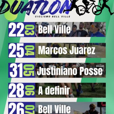Campeonato de Duatlón Ciclismo Bell Ville Fecha 1