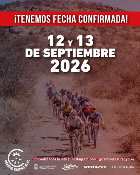 Desafío Camino Real Villa del Totoral 2026