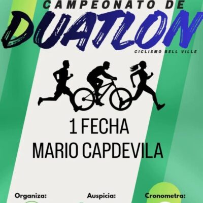 Campeonato de Duatlón Ciclismo Bell Ville Fecha 1